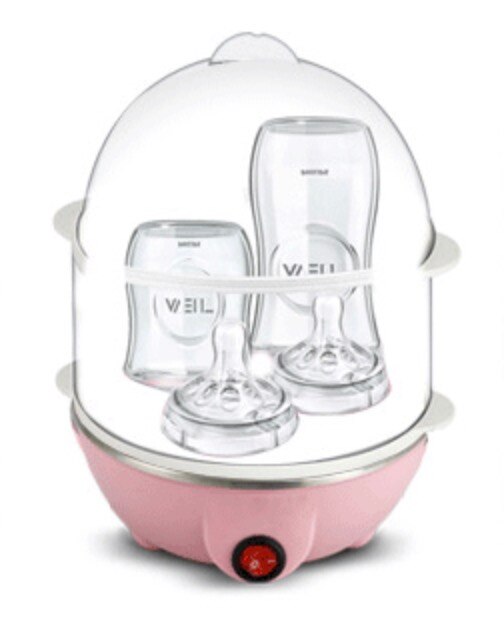 Multifunctional Egg Steamer Egg Cooker Mini Stainless Steel Breakfast Machine Sterilize Baby Bottles for Kids Adults