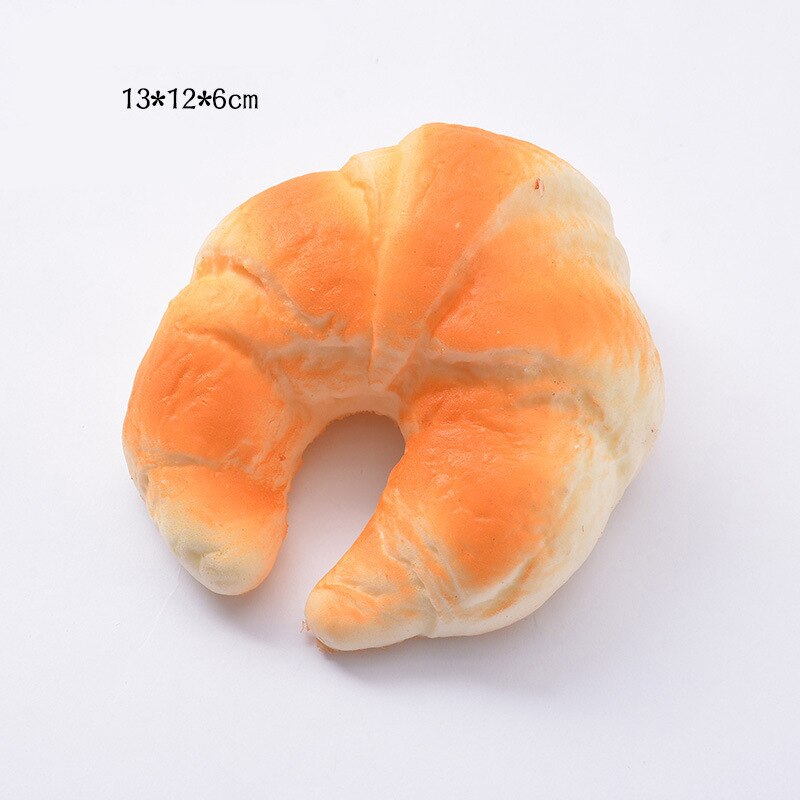 Squishy Food kreatywne imitujące chleb tosty pączki powolne rośnie wycisnąć zabawki antystresowe parodia Tease ludzie dekoracja stołu: 12