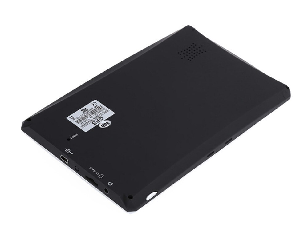 7 tommer bil gps navigation 8gb satellitnavigering med gratis kort, trådløst bakspejlkamera bakke parkeringshjælp valgfri