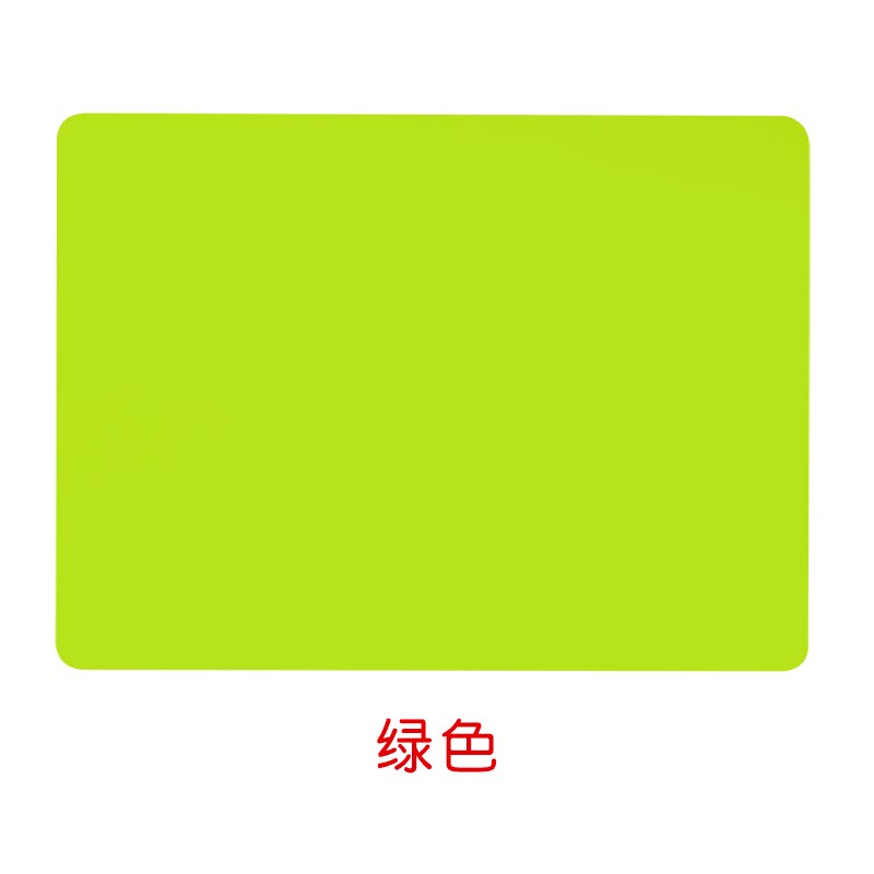 Tapis épaississant en silicone anti adhésif, planche à rouler, cuisson, pâte de farine feuille de table, outils de cuisine: green