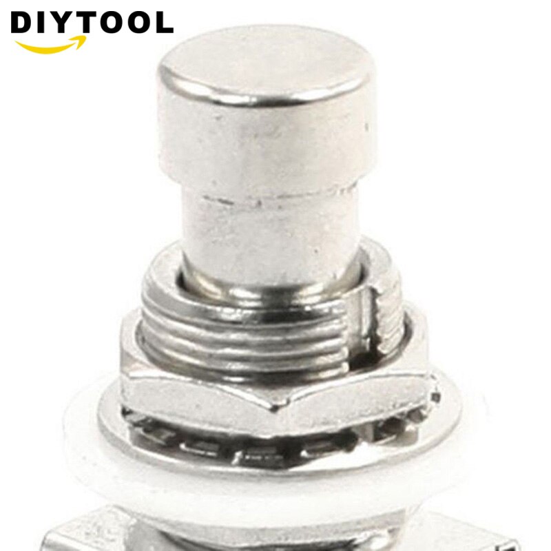 Effect device foot switch DPDT Momentary without lock 6 foot pin button switch AC 250V/2A 125V/4A