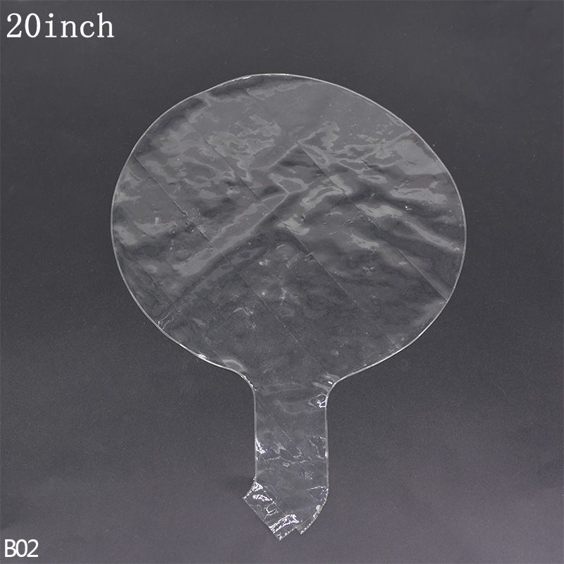 5Pc 18/20/24/36inch Clear Helium Balloon Inflatable Big Balloon Transparent Air Bubble Ballon Baby Shower Wedding Birthday Decor: B02-20inch-5pcs