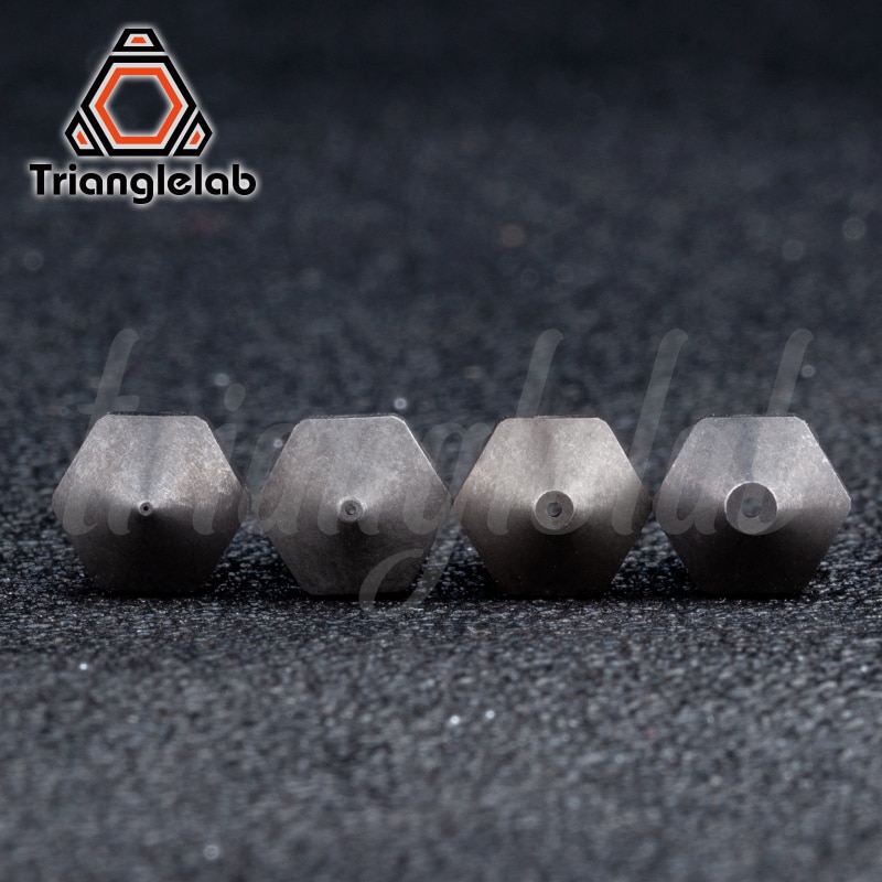 Kolmikulmainen karkaistu teräs t -v6 suutinta korkea lämpötila 3d tulostin pei peek hiilikuitufilamentti  e3d v6 hotend prusa  mk3s