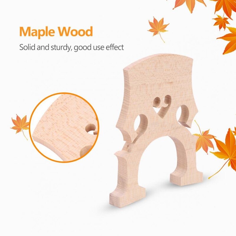 2 sztuka 3/4 4/4 regulowany kontrabas kontrabas bardzo klon części zamienne wiolonczela Diy akcesoria robić instrumentów muzycznych