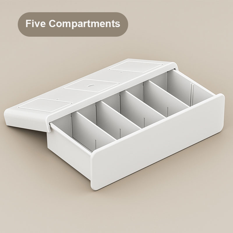 Joybos Unterwäsche Lagerung Kasten Schubladen Schrank Wardroble Organisatoren Lagerung Schublade Glitt Schublade Heimat Organisation 5/10 Gitter: 5 Gitter