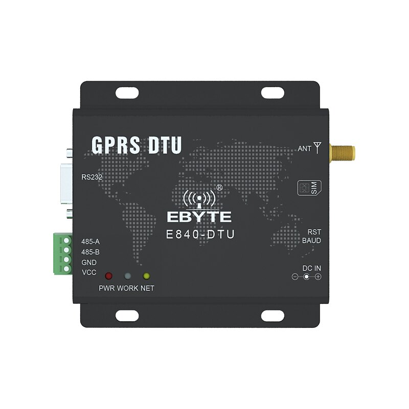 Cojxu E840-DTU(GPRS-03) industriële Quad-Band Gsm/Gprs Digitale Radio RS485 RS232 Seriële Poort Netwerk Servers 2G Modem