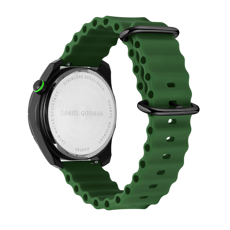 Men's Casual Magnetic Watch Brass Quartz Waterproof Silicone Strap Sports Clock Fashionable Magnet Ball Relogio Masculino