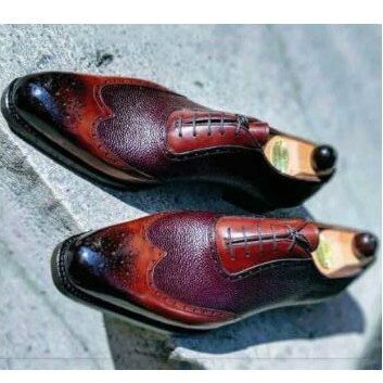 Hommes homme formel vintage en cuir PU grande taille chaussures hommes robe conduite hommes zapatos de hombres personlizar M0954