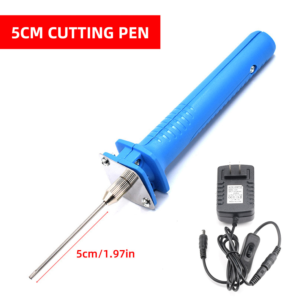 Foam Cutter Pen Electric Foam Polystyrene Cutting Machine Portable Styrofoam Cutter DIY Cutting Tools Film Cutting 15W 110V-240V: plum