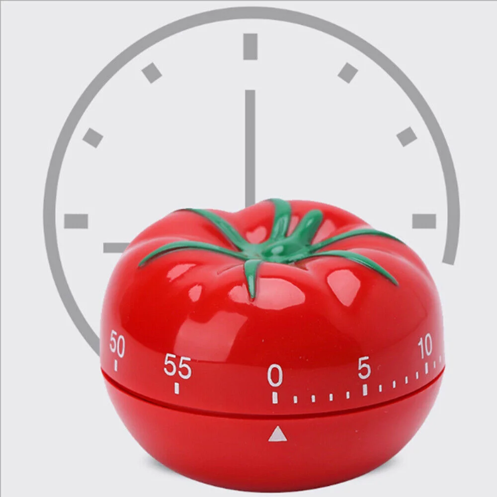 Tomat timer elektronisk køkken timer påmindelse pomodoro mekanisk nedtælling alarm køkken madlavningsværktøj spil timer timer ur