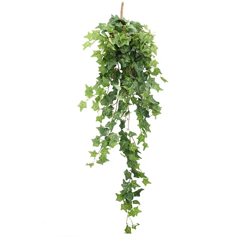Paquete grande de plantas de vid artificiales, hiedra colgante, hojas de helecho persa, accesorios de decoración para de boda y jardín, 1 Uds.: Verde oliva