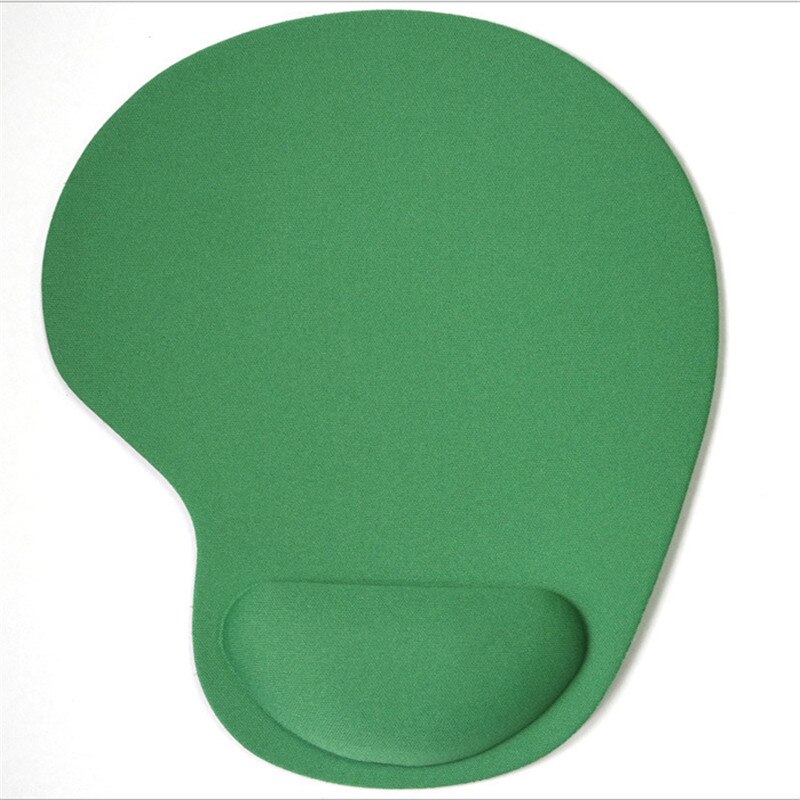 Anti-Slip Muismat Muismat met Gel Polssteun voor PC Macbook Laptop: Groen