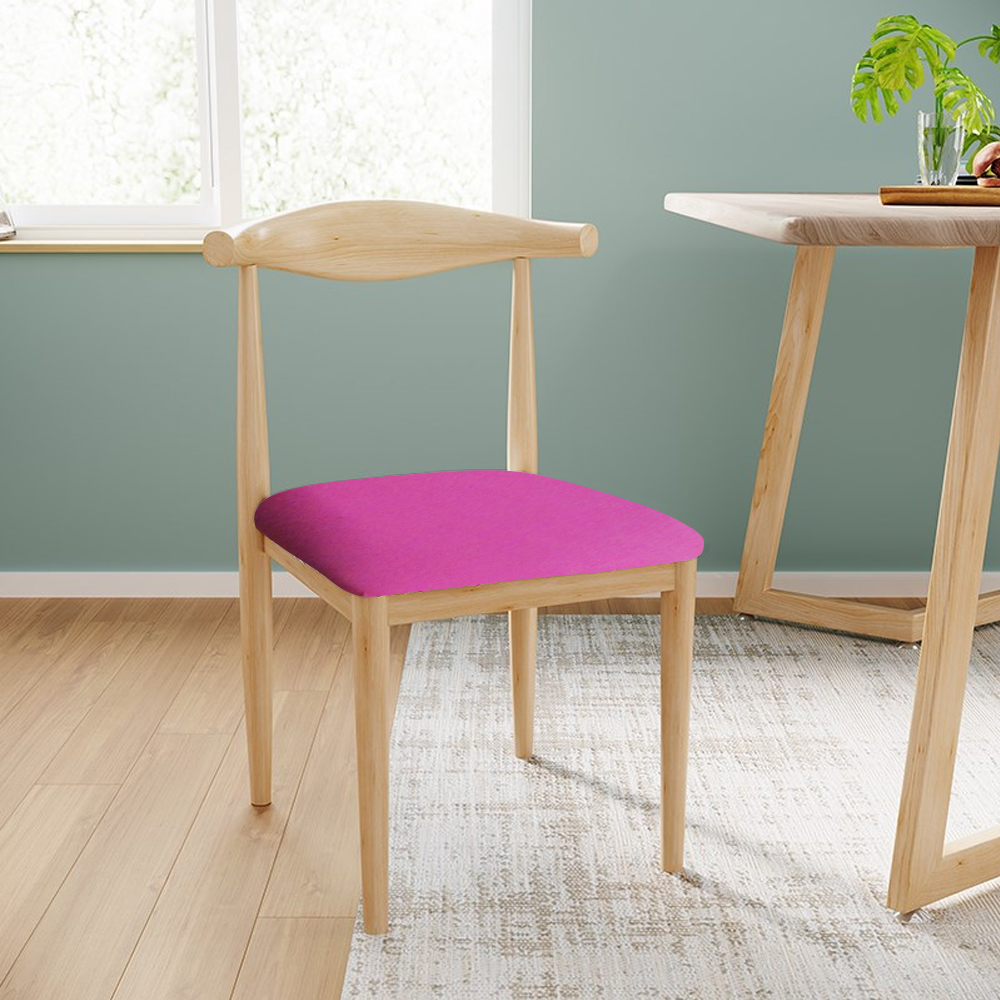 1 stk stol setebeskytter trekk trykt kjøkken tøye ut trekk til spisestue stol avtagbart elastisk sete trekk stue slipcover: Marineblå