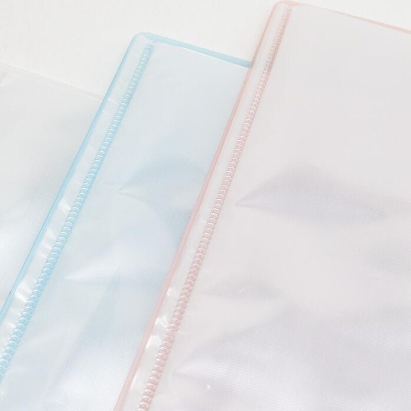 1PC A3 Display Book 20/30/40 Pages Transparent Insert Folder Document Storage Bag for Bank Campus File Office Workplace Student