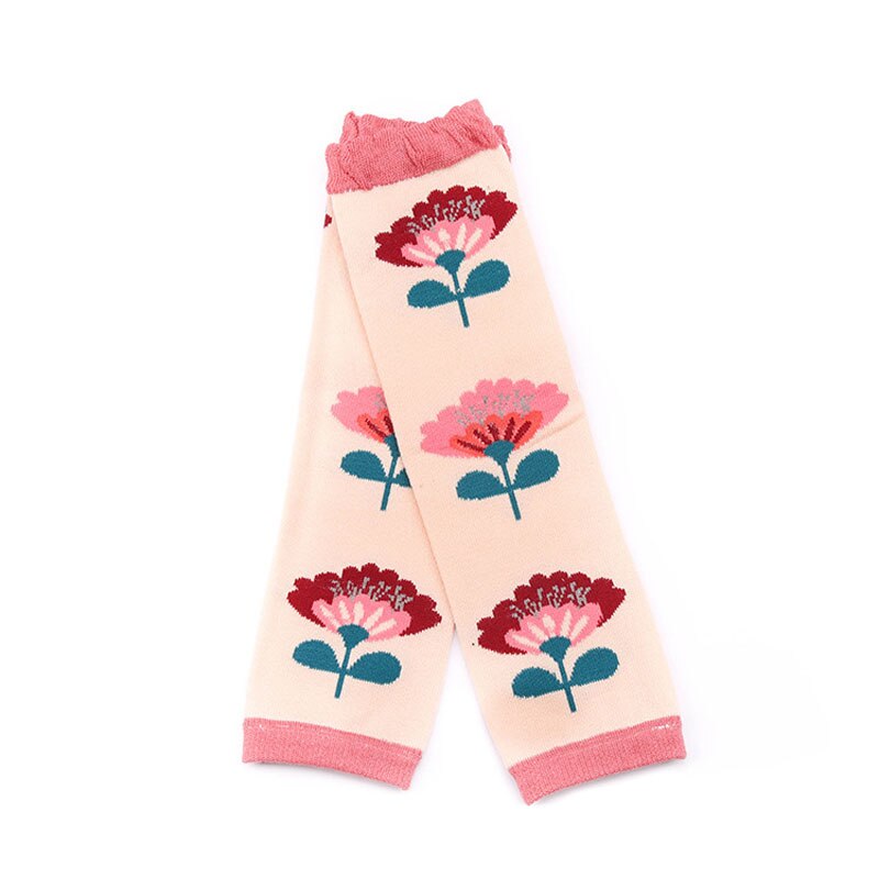 Bebê crianças perna aquecedores meninas do menino legging meias arco-íris infantil criança plissado braço aquecedores legwarmers