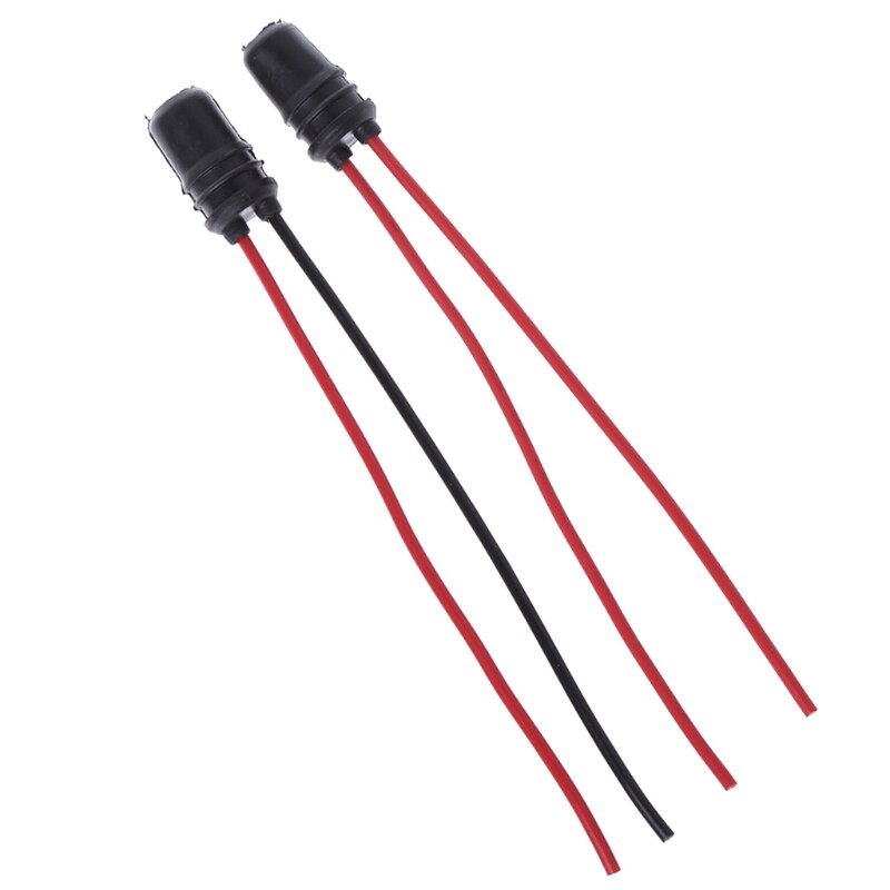 Portalámparas para luz de coche W5W T10, soporte para bombilla, Conector de extensión para camiones y barcos, E7CA, 2 uds.