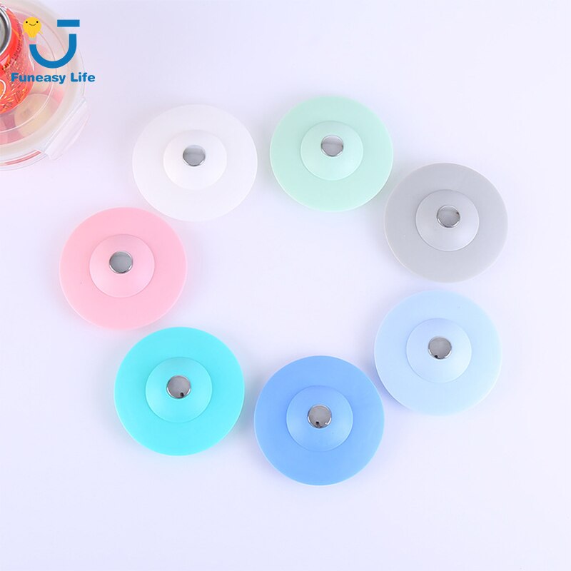 Kitchen Sink Drain Plugs Strainers Bath Drain Stopper Waste Plug Sink Filter Strainer Bathroom Shower Sink Mesh Hair Catcher