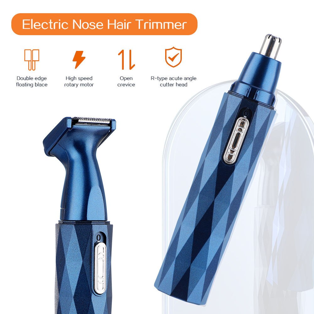 Nose Hair Haircut Ear Clippers Beard Shaving and Care Trimmer Ears Removal Hairs Men Eyebrow Cleaning Tool Male Epilator Clipper