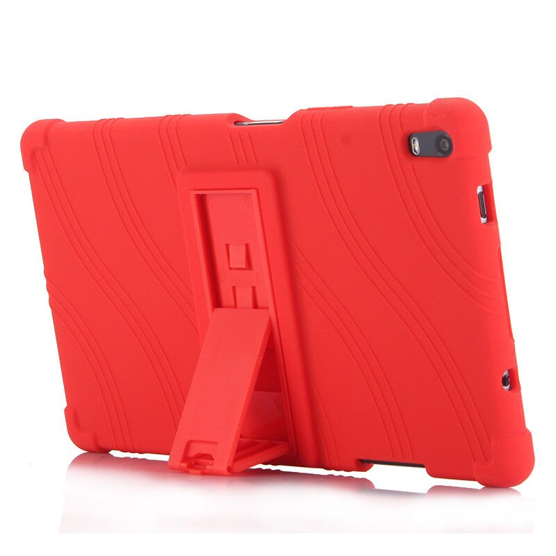 For Lenovo Tab 4 8 TB-8504X Case Shockproof Silicone Kickstand Back Cover for Lenovo TAB4 8 TB-8504 TB-8504F TB-8504N Kids Case