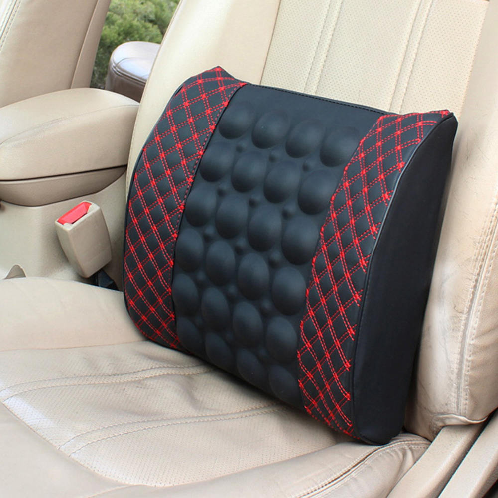 Chair Waist Sofa Vibration Healthcare Lumbar Pad Electric Massage Lumbar Cushion For Car Office Seat Support Rest Back Pillow