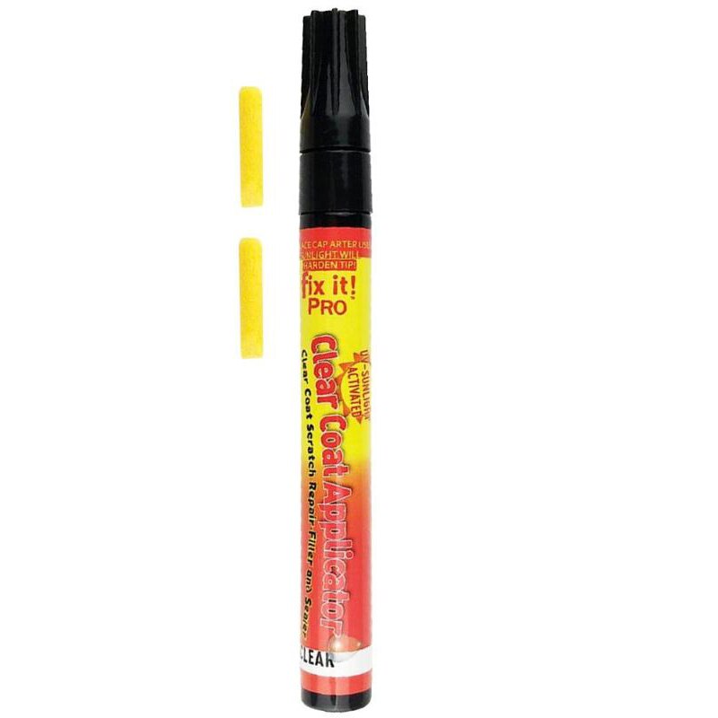 VODOOL Damage of Car Paint Pen Fix it Pro Car Scratch Repair Remover Pen Clear Coat Applicator Car Maintenance Paint Pen: 1PC