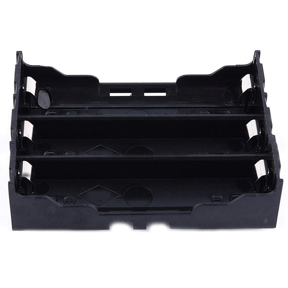 Abs 18650 batterij opbergdoos 3.7-11.1v lithium batterij houder behuizing met pin 1/2/3 batterij houder pcb behuizing kunststof container