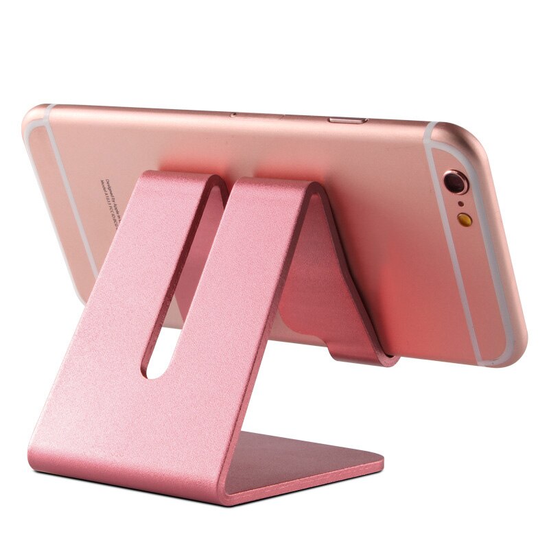 Mobiltelefonholderstativ til ipad iphone xiaomi støtte aluminium bord bordfeste holder brakett sklisikkert bordtelefonstativ