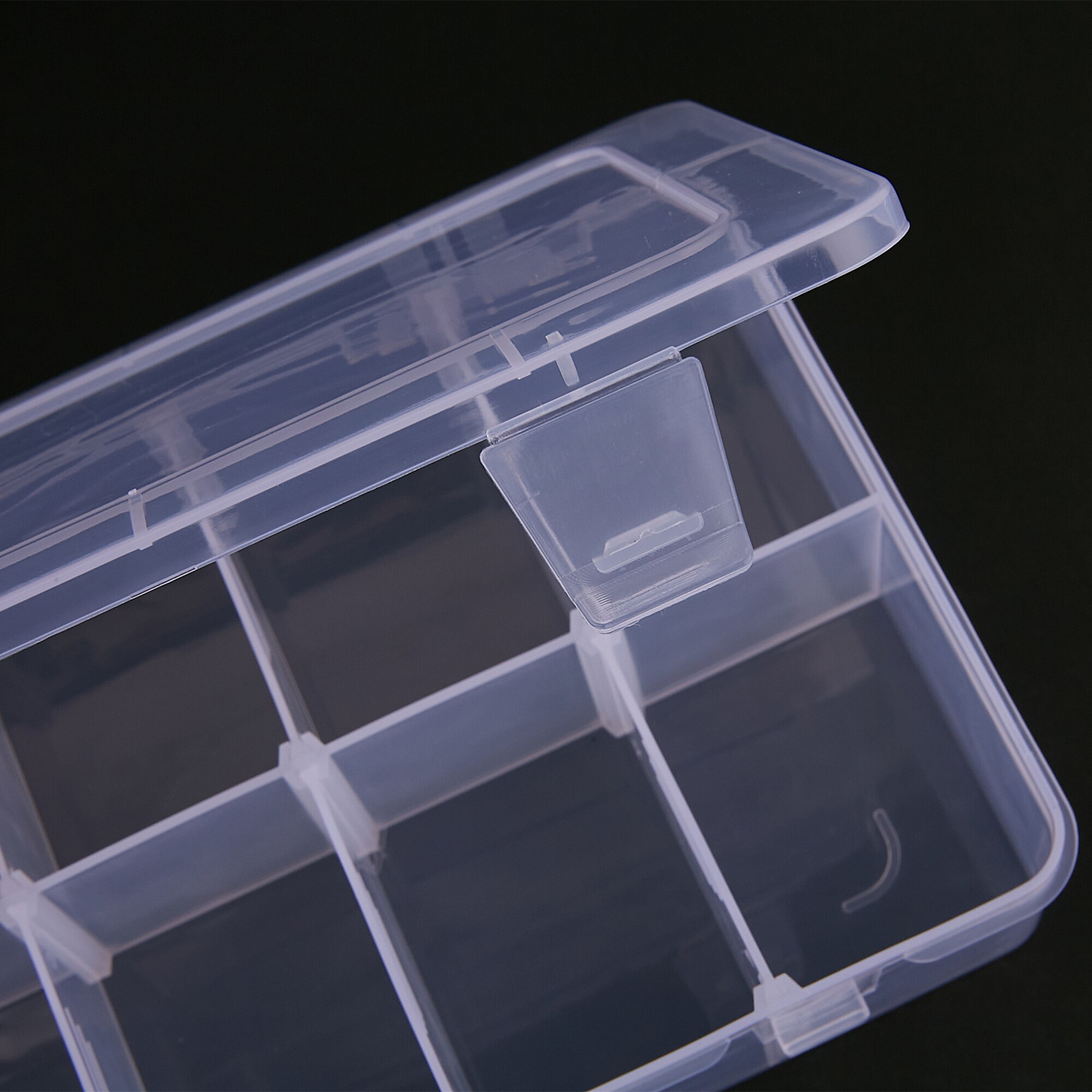 Adjustable Organizer Grids Storage Container Compartment Plastic Storage Box Component Screw Holder Case Display Container
