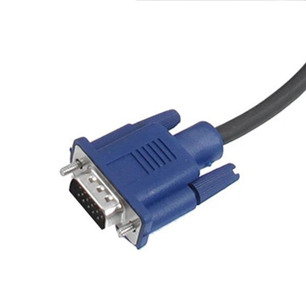 Etmakit 1.5M Vga 15 Pin Male Naar Male Plug Computer Monitor Cable M/M Koord Nk- winkelen