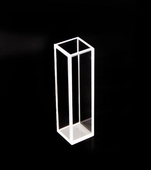 Q204 3.5ml four sides clear fluorometer quartz cuvette for sample