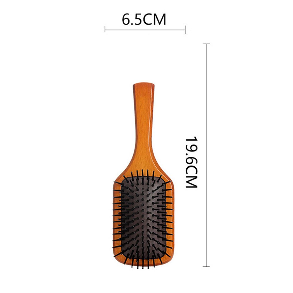 Peine de masaje para aveda, bolsa de gas antiestática, cojín de aire, cepillo para desenredar el pelo rizado y húmedo, para peluquería y estilismo: S