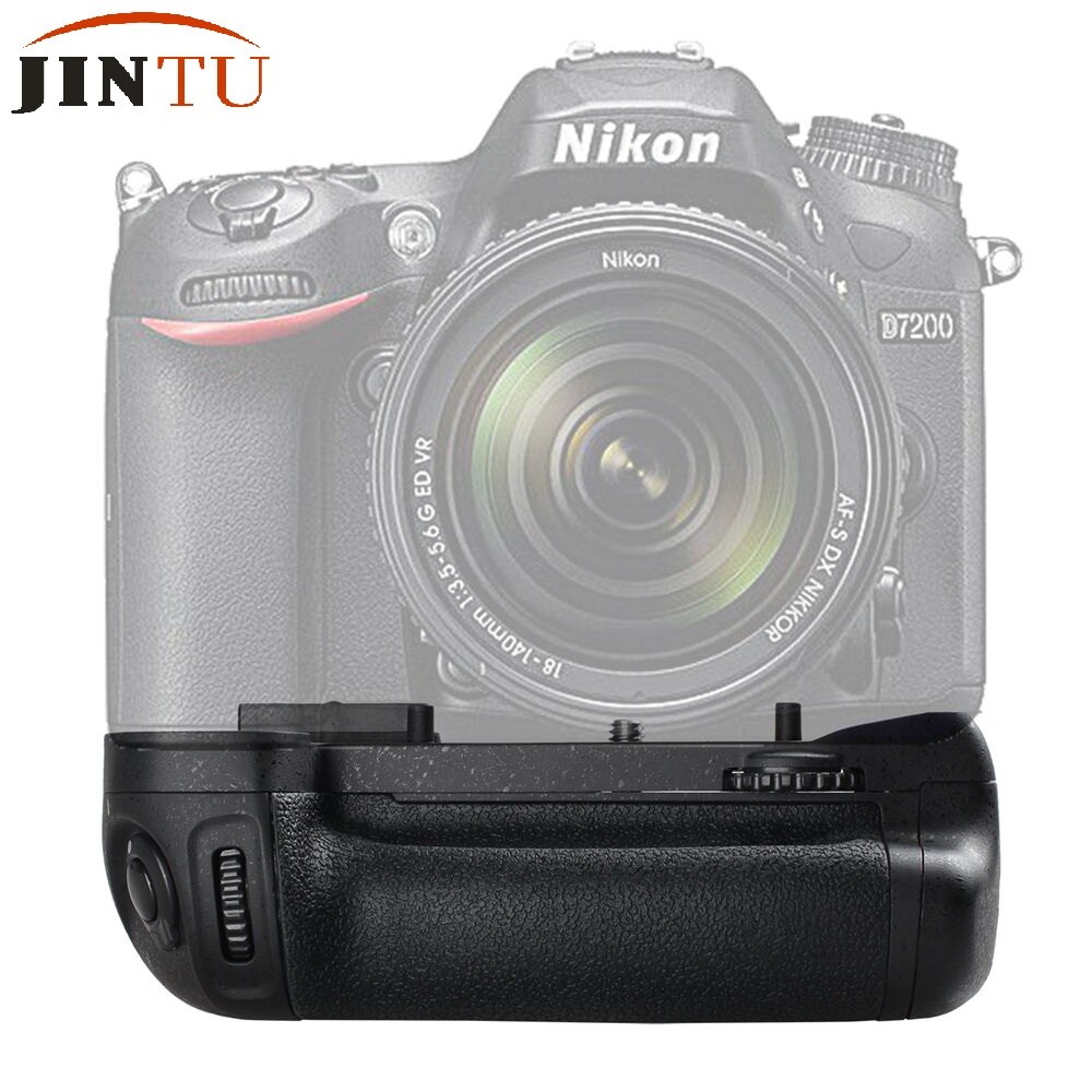 JINTU Vertical Battery Grip Pack for Nikon D7100 D7200 Digital SLR Camera