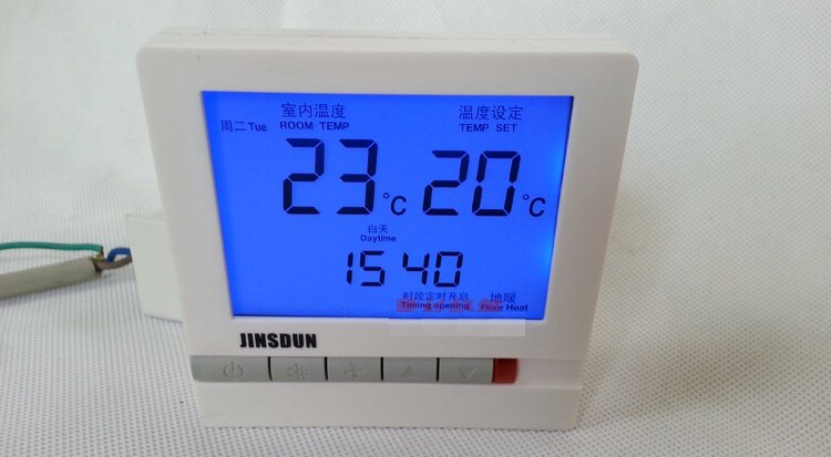 Thermostat for warm wall,temperature controller for infrared heater and carbon crystal,temperature controller for floor heating