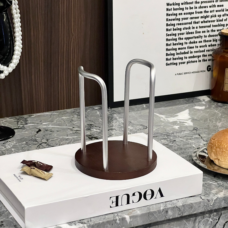 Soporte de almacenamiento de tazas desechable, estante, vasos de té y agua, dispensador de madera con palo más largo, soporte de exhibición para tazas, suministros organizadores: Amarillo claro