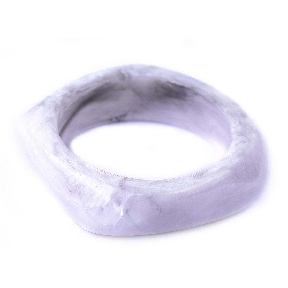 Klassieke Mode Hars Manchet Armbanden Armbanden voor Vrouwen Acryl Brede Onregelmatige Geometrische Armbanden Vrouwelijke Charme Sieraden: gray