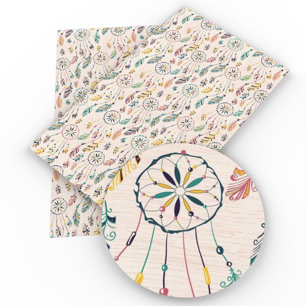 David accessories – feuille de cuir synthétique, fausse fleur de rêve, 20x33cm, bricolage, couture, vêtement, nœud de cheveux, artisanat, 1Yc3848: 1064837001