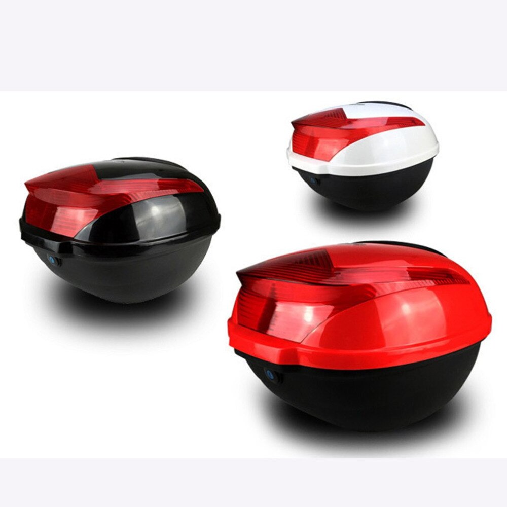 Large Capacity Shock-proof Motorcycle Tail Box Universal Electric Bicycle Trunk Top Case With Safety Lock Buckle