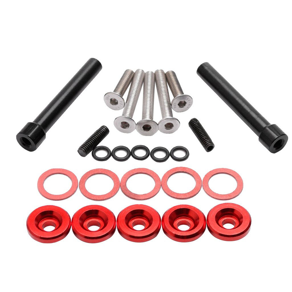 ALUMINUM Engine VALVE COVER WASHER SEAL BOLT NUT KIT YC101328