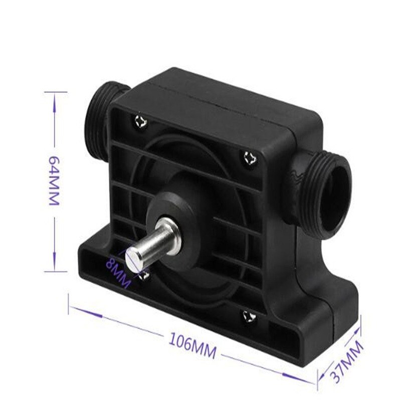 Oil Fluid Water Pump Portable Electric Drill Pump Self Priming Transfer Oil Fluid Water Pump Shank For Electric Drill