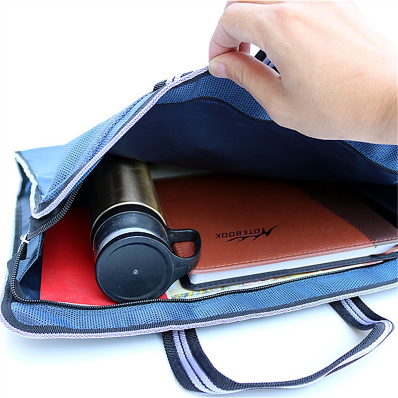 Sac à documents bleu foncé de , sacs de transport de documents d&#39;affaires, grand dossier