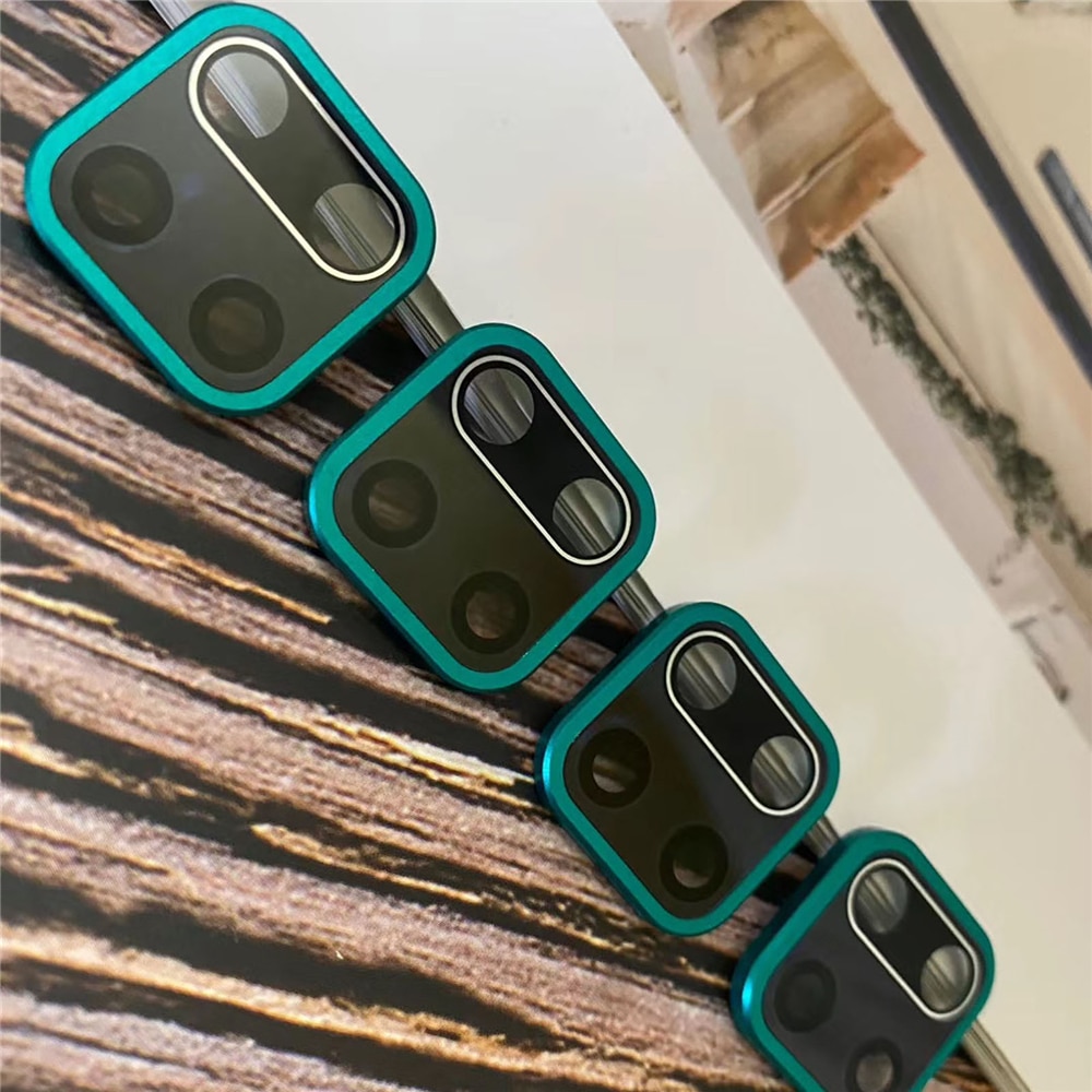 per Xiaomi Redmi Nota 9S 9 pro Obiettivo di Vetro della Fotocamera Posteriore Del Telefono di Protezione Tappo di Copertura in Lega di Titanio Della Copertura Della Lente accessori