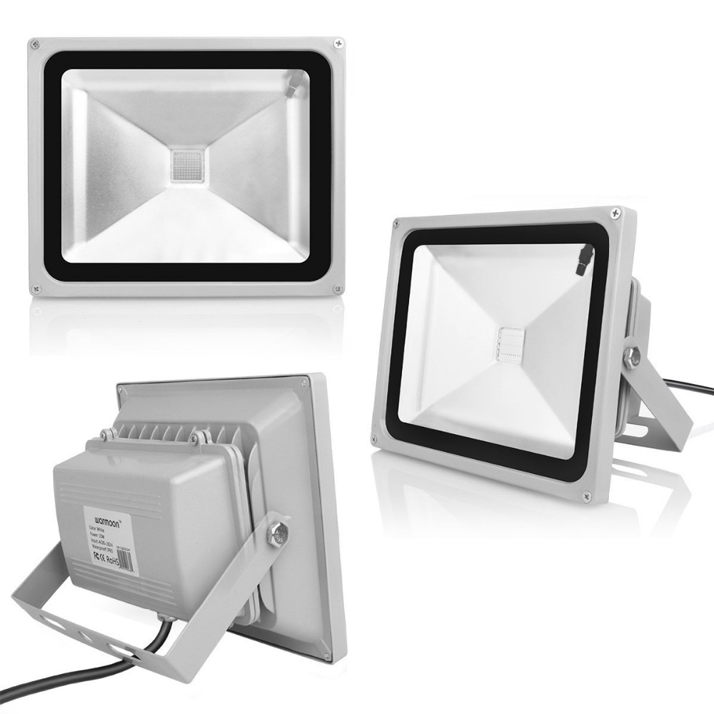 Lampes d'inondation Led RGB Ip65 projecteurs imperméables arbre lumières jardin cour chemin lampe 10 W 20 W 30 W 50 W 220 V avec télécommande