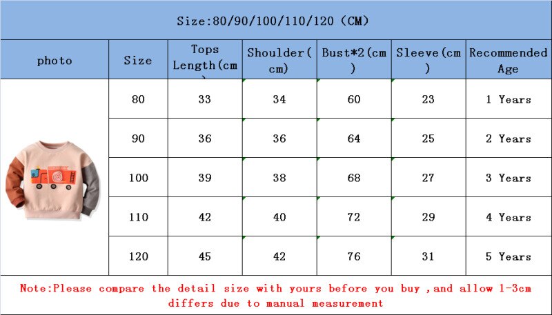 1-5Y Infant Kid Baby Meisje Jongen Sweatshirt Tops Winter Warme Trui Cartoon Auto Tops Outfits Kleding