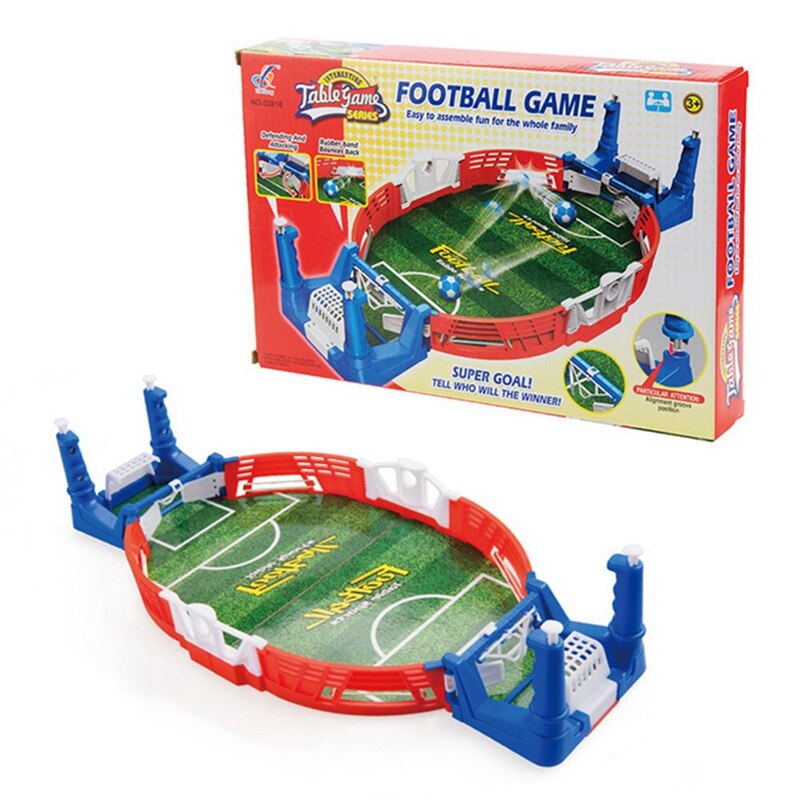 Mini juego de mesa de fútbol, divertidos juguetes para dedos, niños adultos, estándar, portátil, juegos de mesa, tablero de fútbol para niños, Bola de Mesa para el hogar
