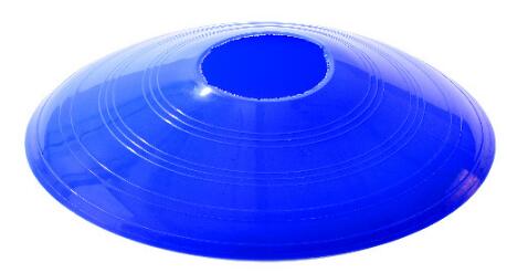 Fußball Training Cones 19x5cm 2 teile/los Marker Discs Fußball Fußball Training Cones: blue