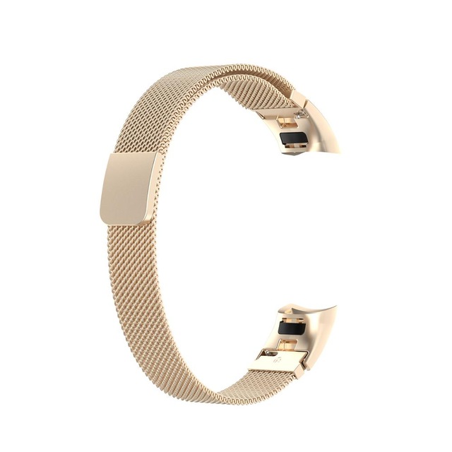 Edelstahl Uhr Band Armbinde Band Gurt Für Huawei Honor Band 4 Band 5 Clever Armbinde Zubehör Magnetische Milanese Gurt: Champagner / Pro honor Band 4