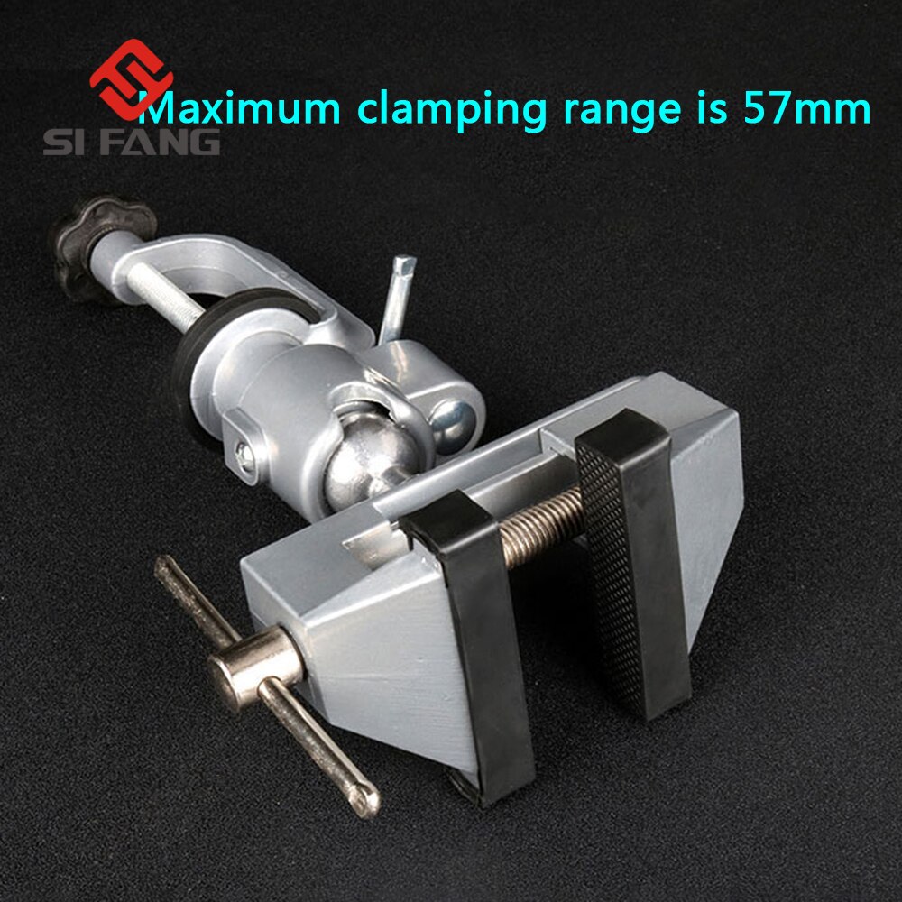 360 Degree Universal Table Bench Vise for Electric Drill Stent Bench Screw Clamp Grinder Holder