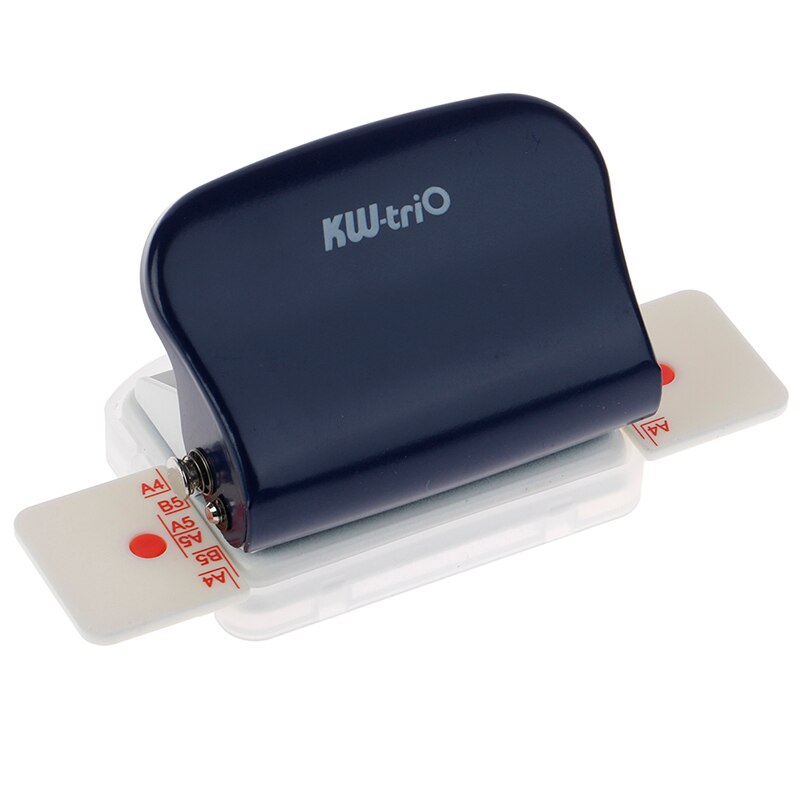 DIY Hole Puncher Loose Leaf Hole Punch Handmade Loose-leaf Paper Hole Puncher Stationery: Blue