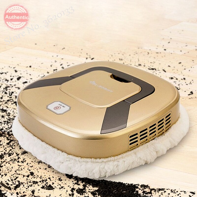 Floor Mopping Robot Intelligent Cleaning Robot Automatic Floor Mopping Machine Wet Dry Robot Mop 4000mAh USB Charging