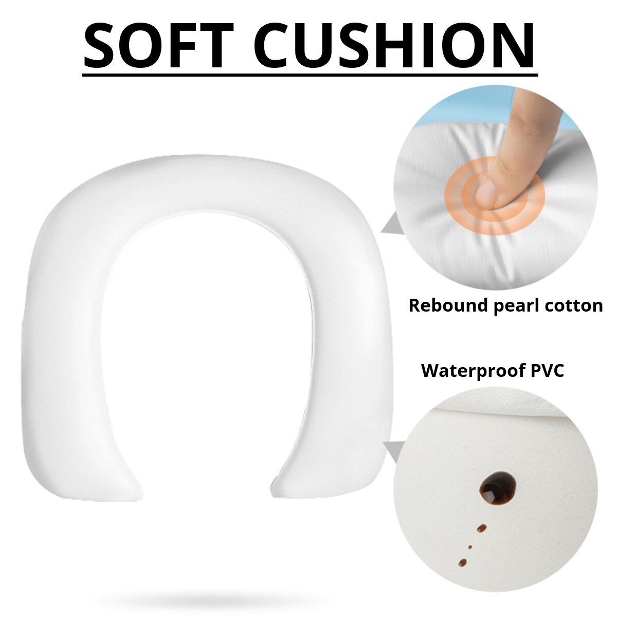 Sammenleggbar barnestol spedbarnspottesete babypotte med trinn og pute krakkestige til smålåve trygt toalettpotter